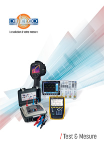 Téléchargez la brochure Test & Mesure de la société Dimelco au format PDF