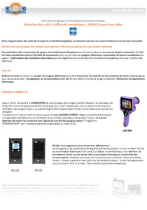 Réduction des coûts et efficacité énergétiques