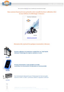 Nouvelle brochure Calibration 2022