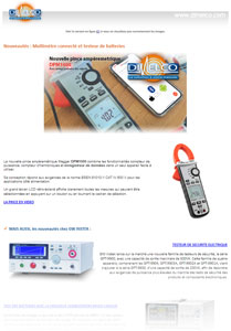 Multimètre connecté et testeur de batteries