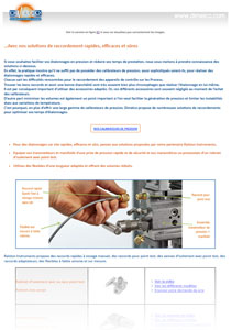 Réduisez vos temps d'étalonnage en pression…