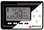 Enregistreurs miniatures de pression, température et humidité avec affichage Série PRHTEMP 2000