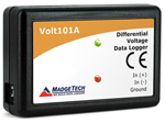 VOLT101A Enregistreur autonome de tension: +/-160 mV-2.5V-15V-30V
