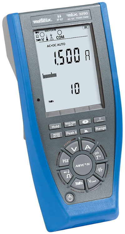 MTX3292B Metrix, Multimètre numérique portable, HH, True RMS