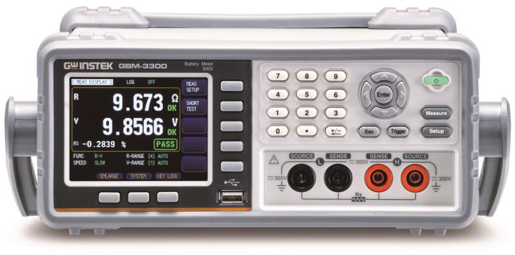 Testeur et mesureur de résistance interne de batteries GBM-3300 et